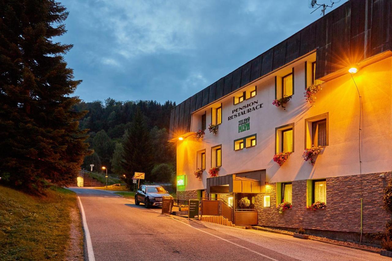 Pension & Restaurace Zeleny Mlyn Žacléř Exterior foto