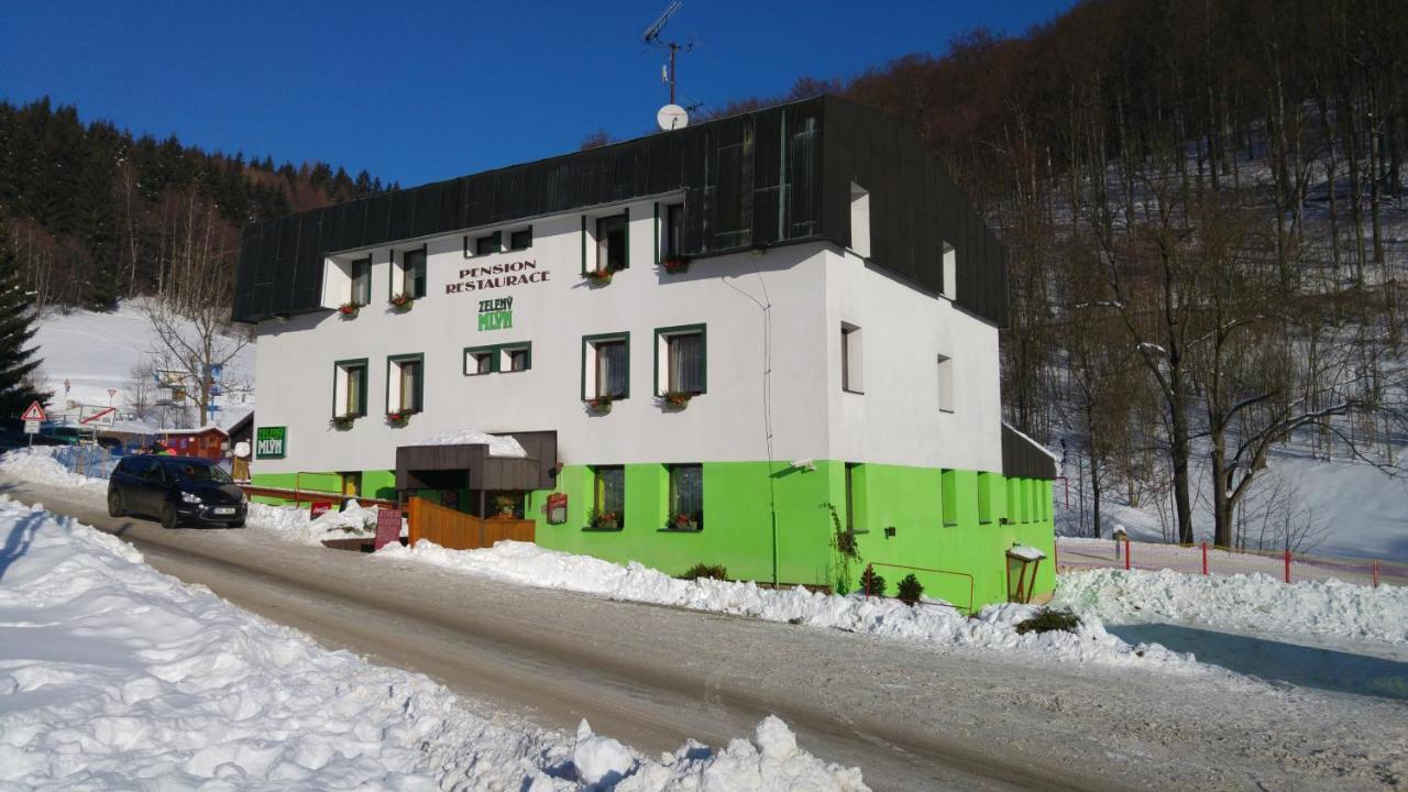 Pension & Restaurace Zeleny Mlyn Žacléř Exterior foto